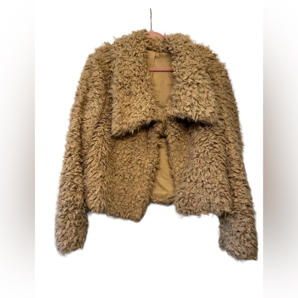 Teddy Bear Fur Jacket - Picture 2 of 6